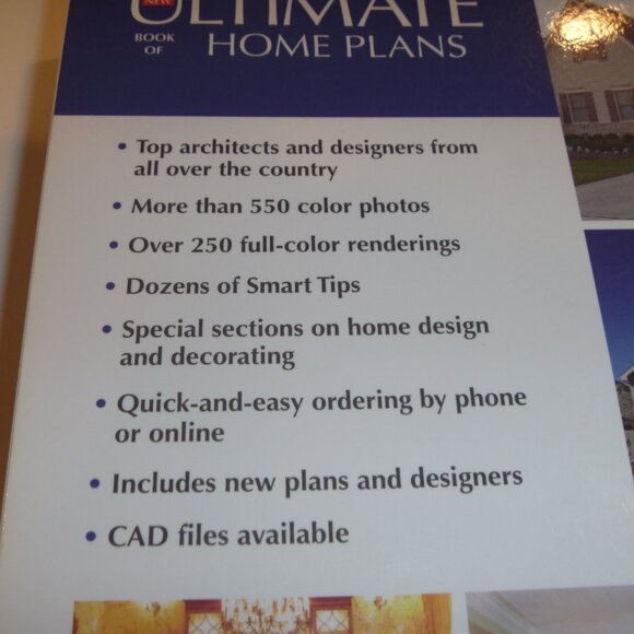 The New Ultimate Book of HOME PLANS (608 pages) - Picture 2 of 3